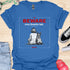 Beware crazy frenchie lady - V1 - Sit Cute T-Shirt